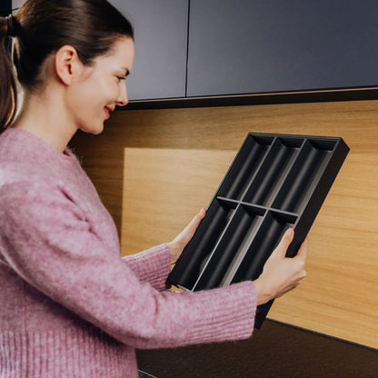 AMBIA-LINE Cutlery Tray Steel Soft-Touch (30 cm)