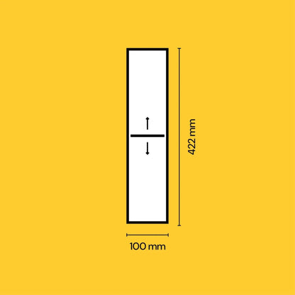 AMBIA-LINE Drawer Insert Steel (10 cm)